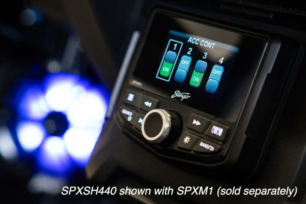 New Stinger SPXSH440 SwitchHUB 4-Channel 100 Amp High Current Relay Block