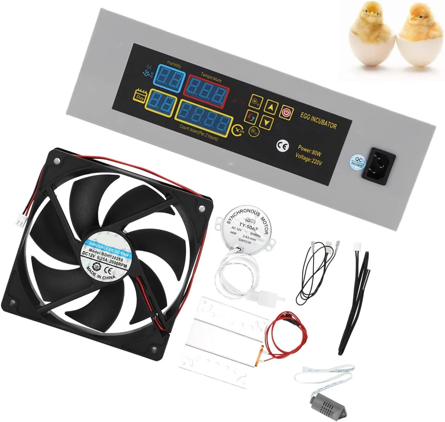 Automatic  Incubator for 48/56/96/112 Chicken & Duck Eggs
