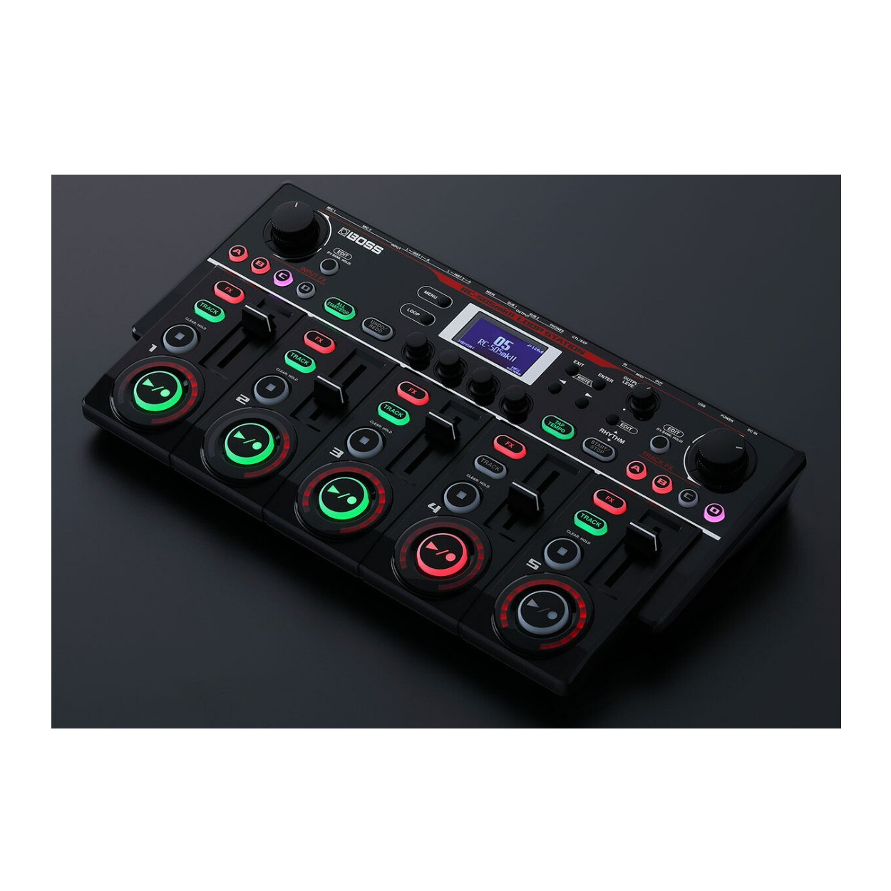 BOSS RC-505MKII 49 Input FX Tabletop Looper Bundle with Cables