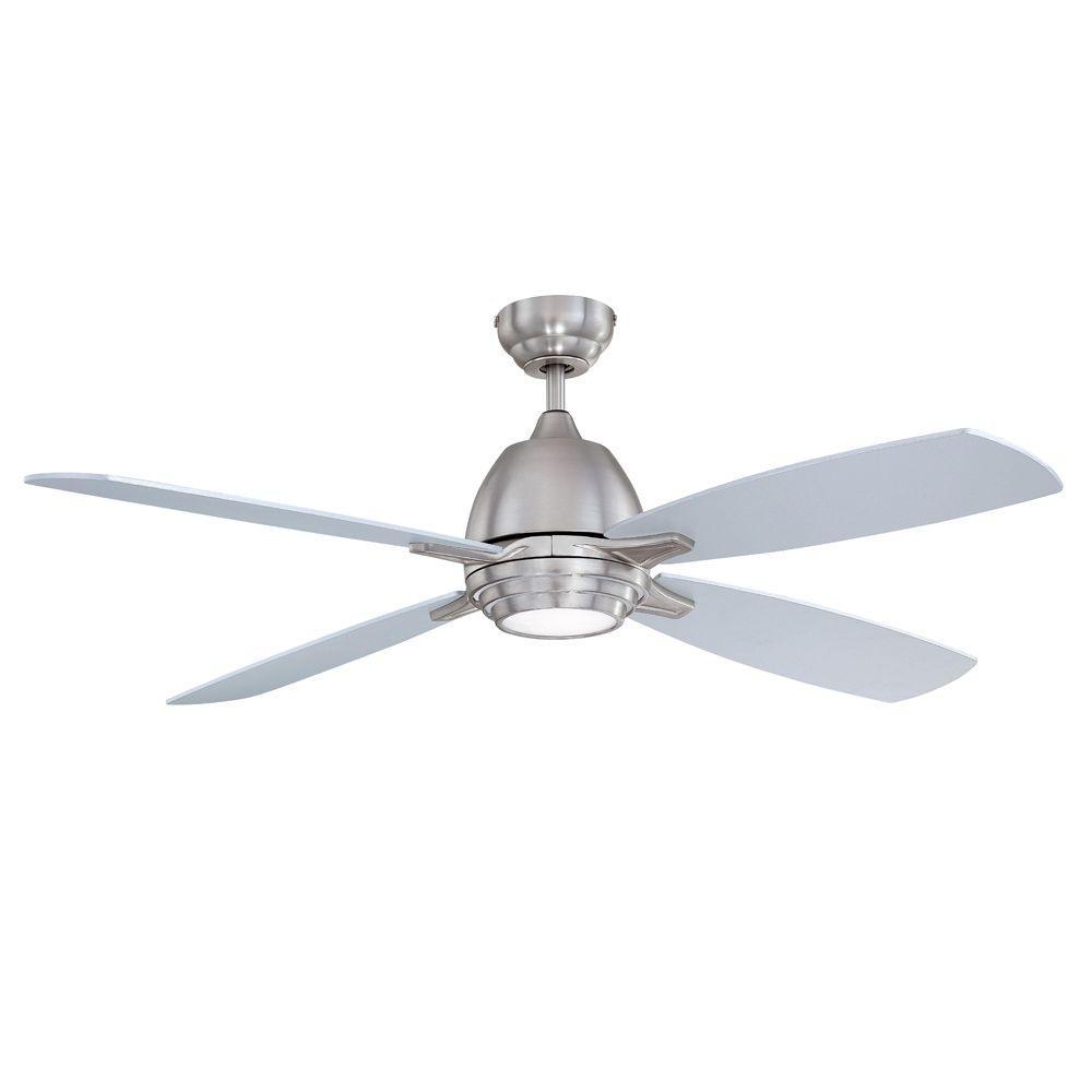 Kendal Lighting AC18452-SN Volan 52 in. Satin Nickel Ceiling Fan