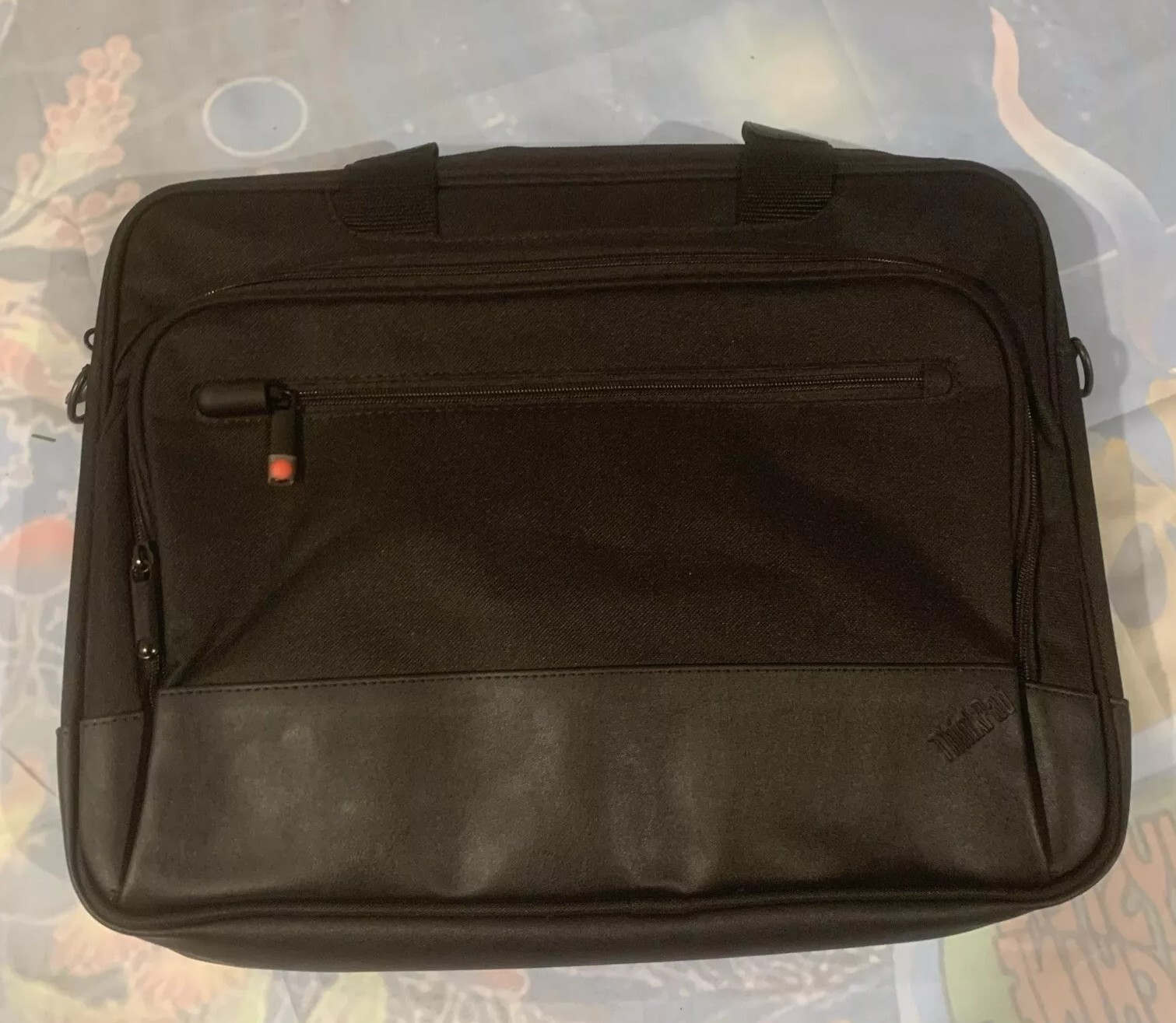 New Lenovo ThinkPad 17” Large Laptop Black Nylon Carrying Case Bag W Strap