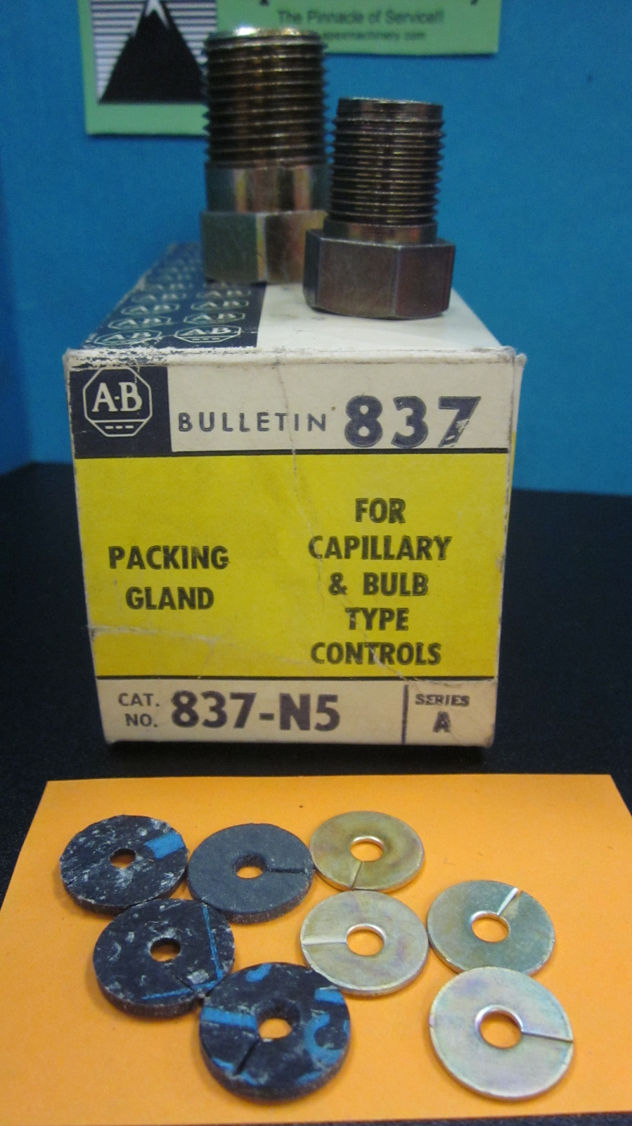 ALLEN BRADLEY 837-N5 PACKING GLAND-STD CAPILLARY