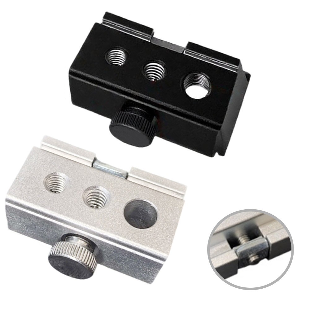 Lightweight Aluminum Table Clip Slider for IGT Camping Lamp Stand Holder