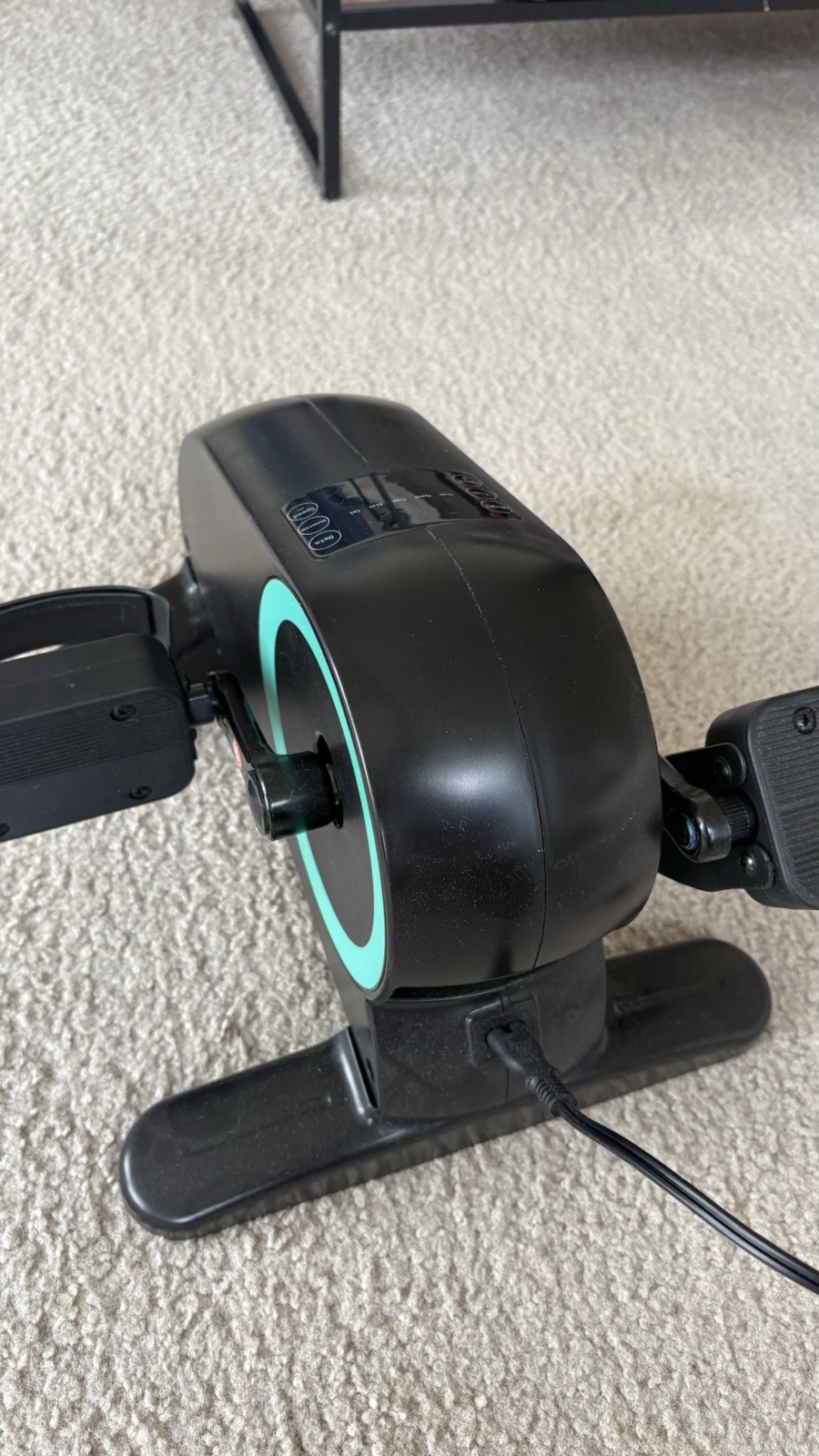 UPGO Mini Under Desk Bike ,Electric Exerciser Cycle, with Remote Control