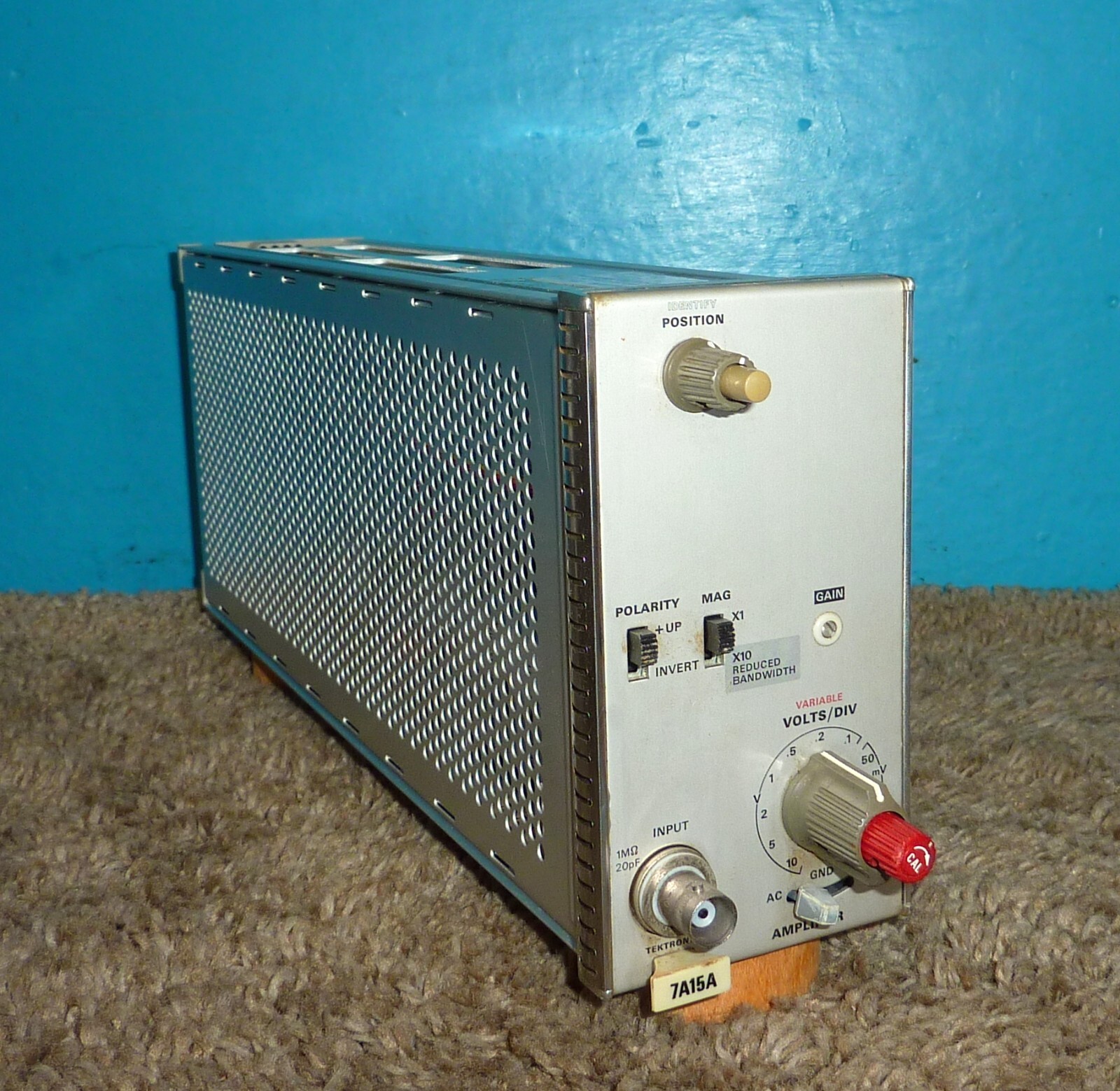 Tektronix 7A15A Amplifier Plug In for 7000 Series Oscilloscopes