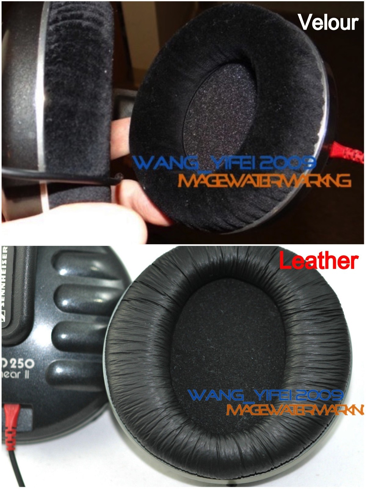 Replacement Ear Pads Cushion For HD520 HD530-HD HD530 II HD 520 530 Headphones