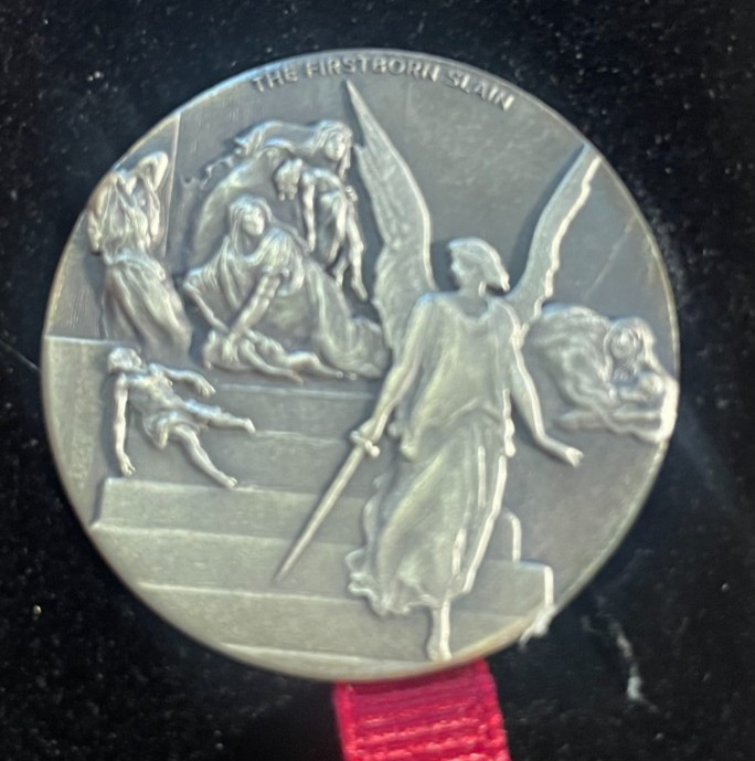 2019 2 oz .999 Silver Coin - The Firstborn Slain - Biblical Coin Series