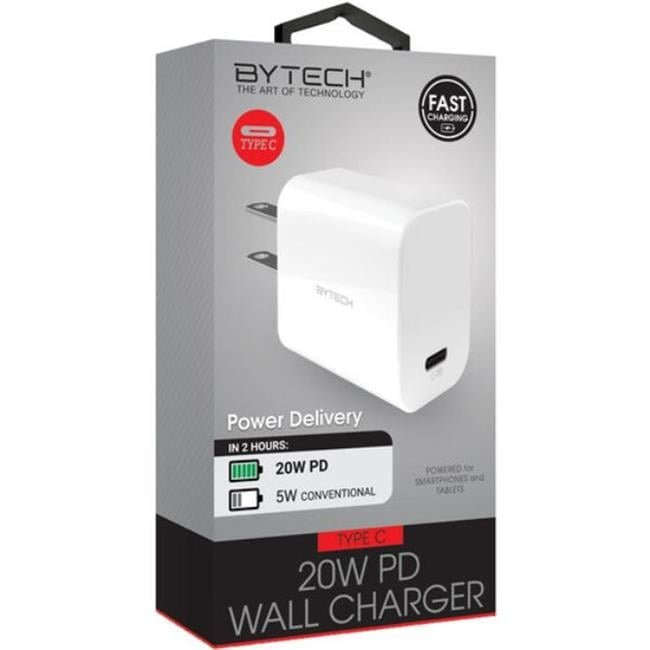 ByTech BYPDW3100WT 20W Type-C PD Wall Charger