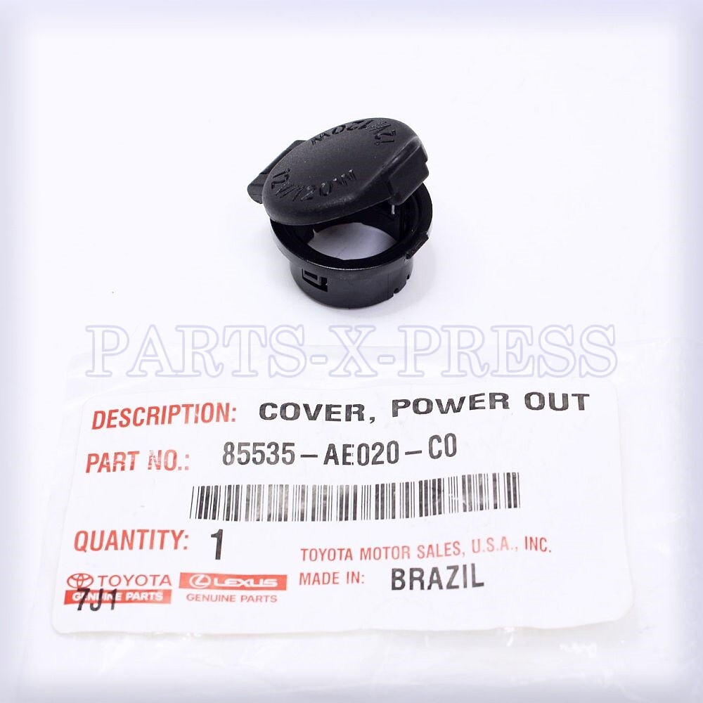 NEW OEM GENUINE TOYOTA TUNDRA 2007 - 2011 POWER OUTLET SOCKET COVER 85535AE020C0