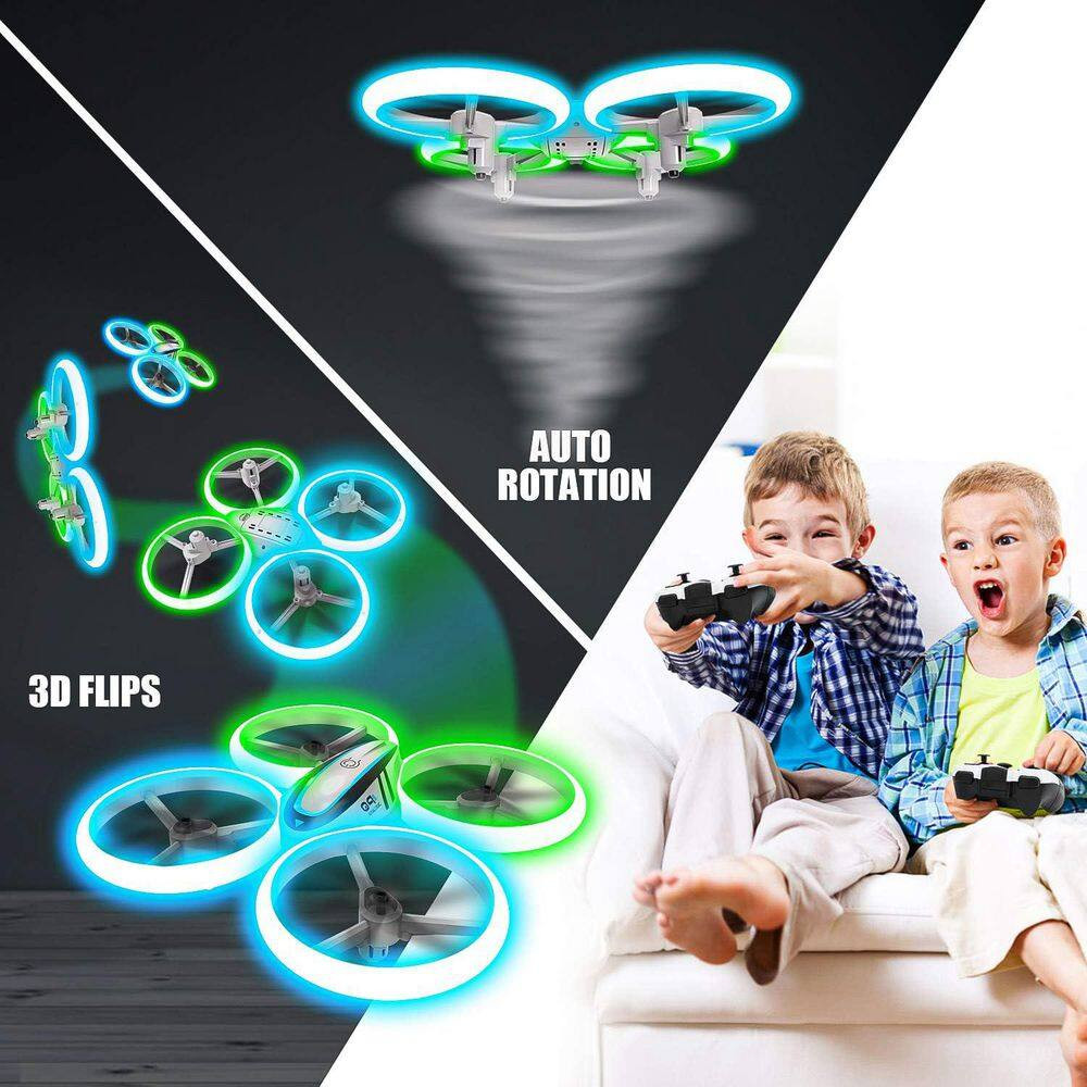 RC Drone with Altitude Hold and Headless Mode Quadcopter Propeller Full Protect