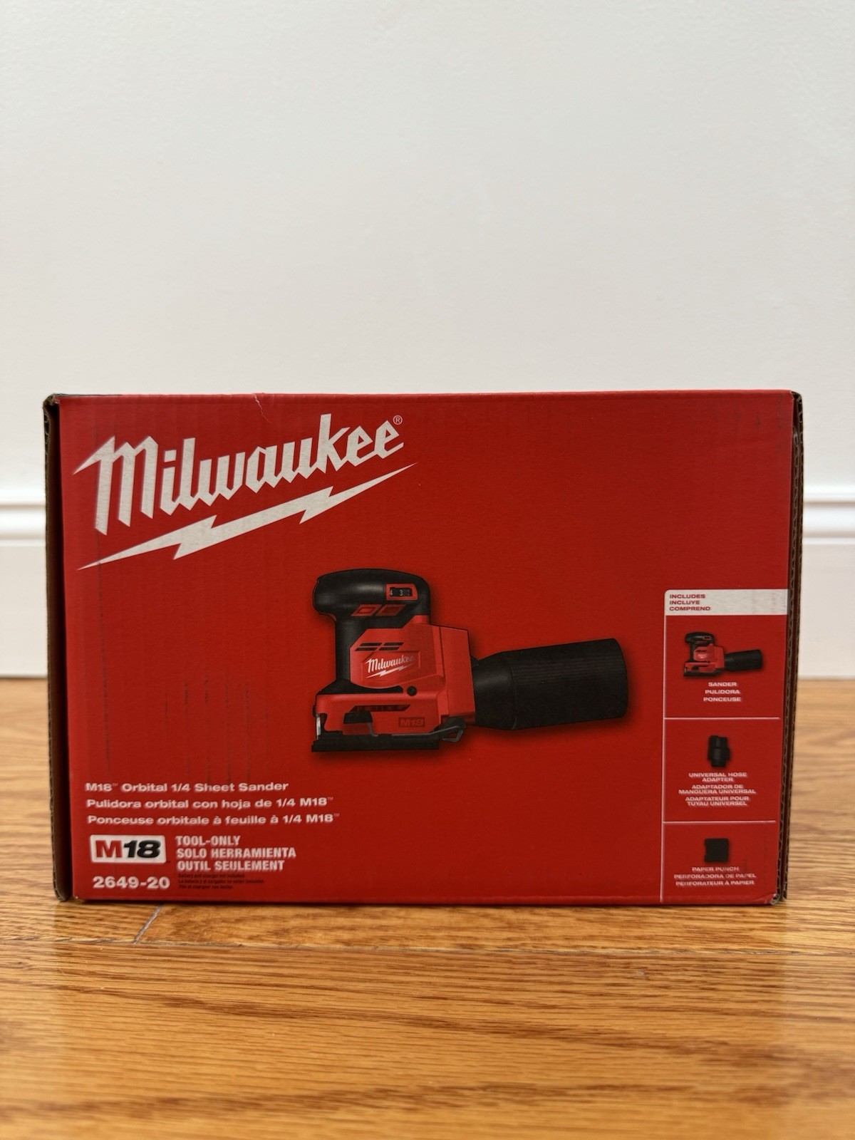 Milwaukee 2649-20 Orbital Sander - (Tool Only)