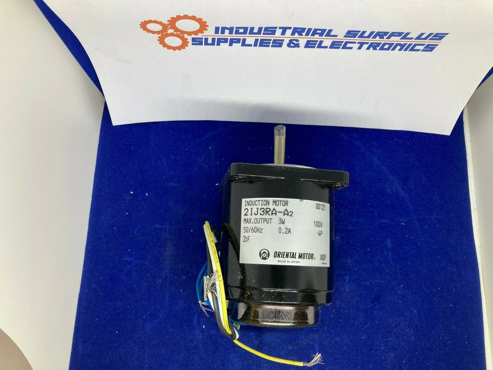 CONTROLLER SPEED CONTROL 2IJ3RA-2A ORIENTAL INDUCTION MOTOR