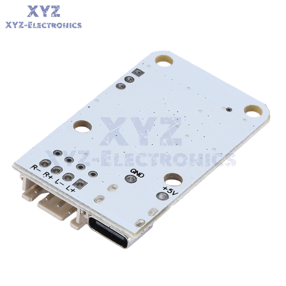 Type-C PAM8403 Bluetooth 5.0 3W+3W Stereo Audio Module Digital Amplifier Board