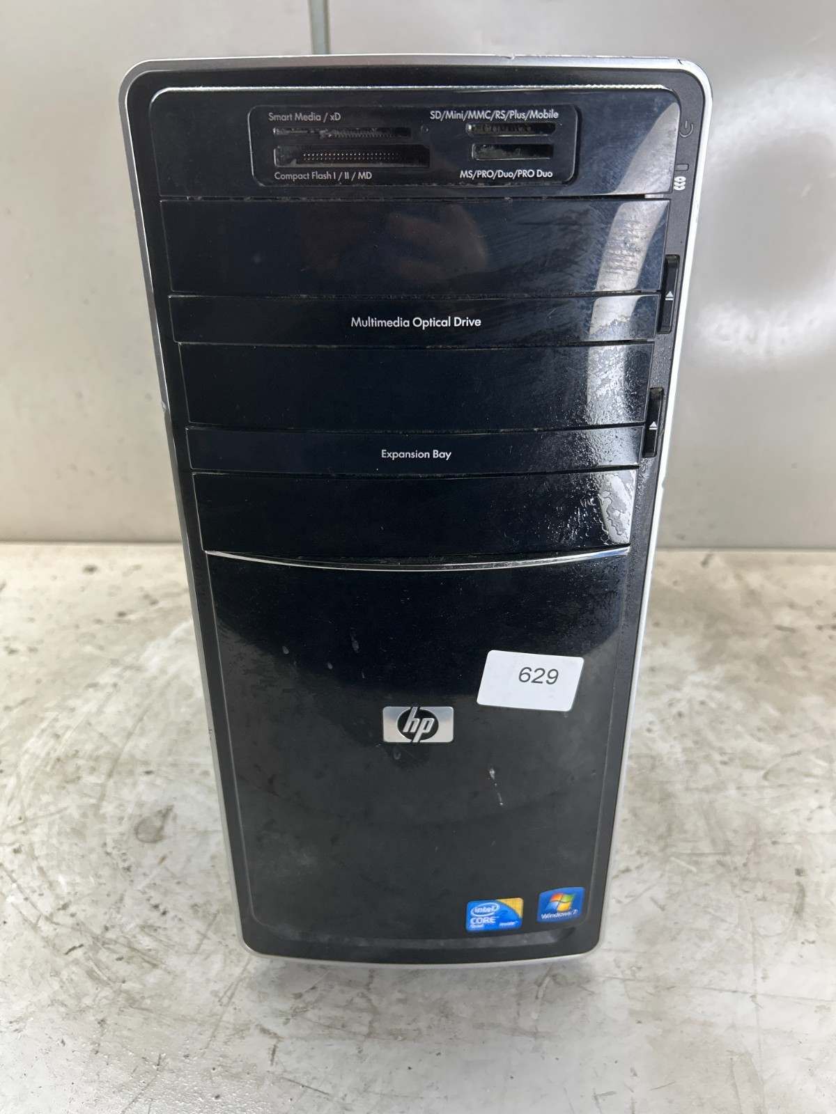 HP Pavilion p6340f Intel Core 2 Quad Q8400 2.66GHz 8GB NO HDD