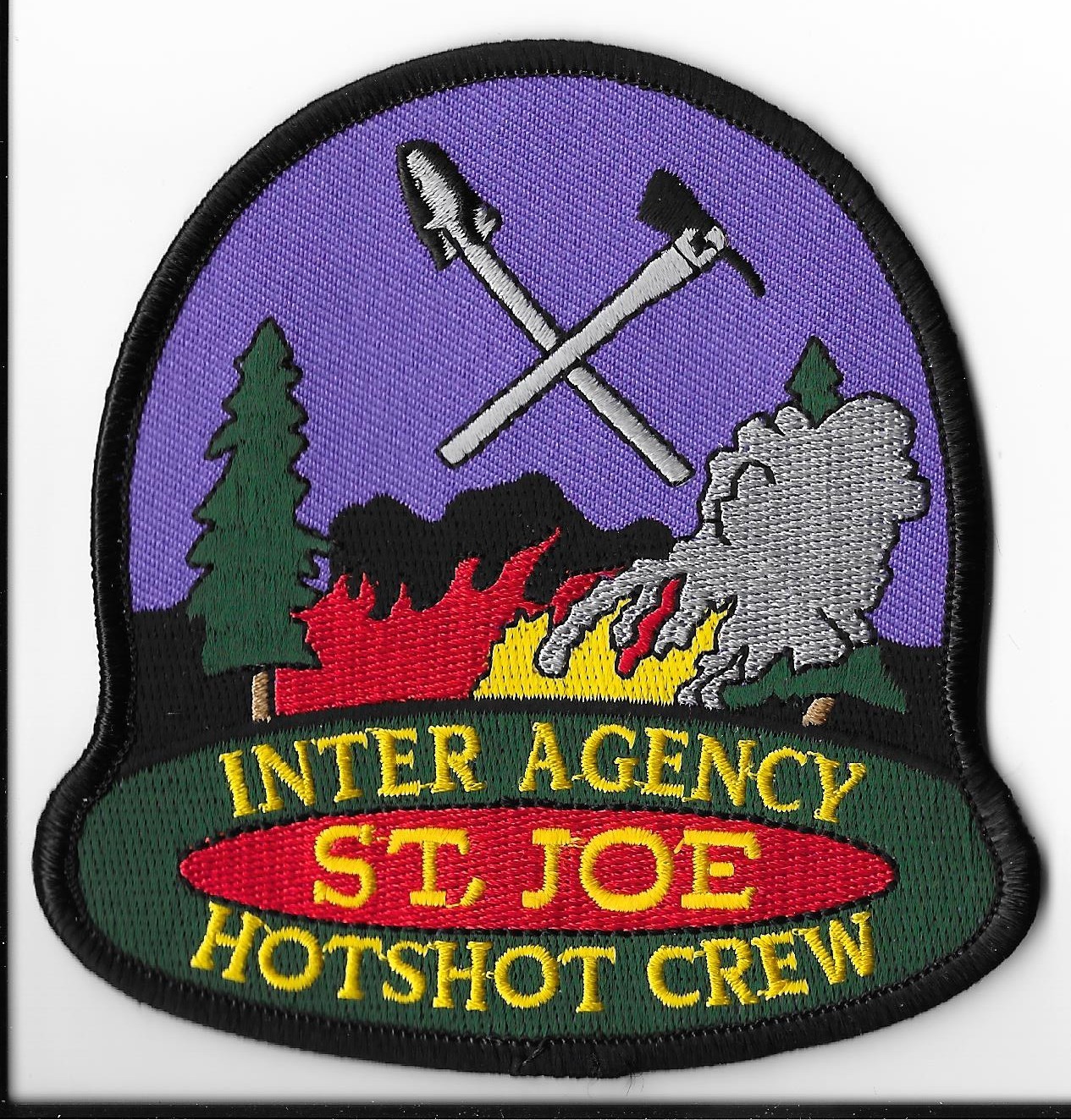 St. Joe Inter Agency Hotshot Fire Crew, Idaho Patch V1