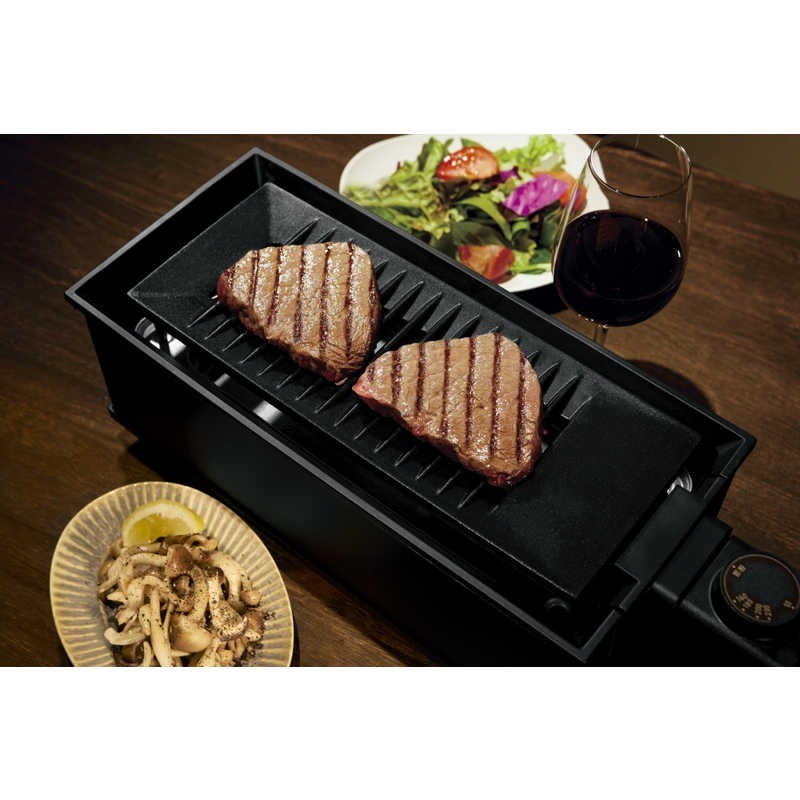 Peacock DINING WLV-50 Electric Grill Compact Temperature-Controlled Tabletop NEW