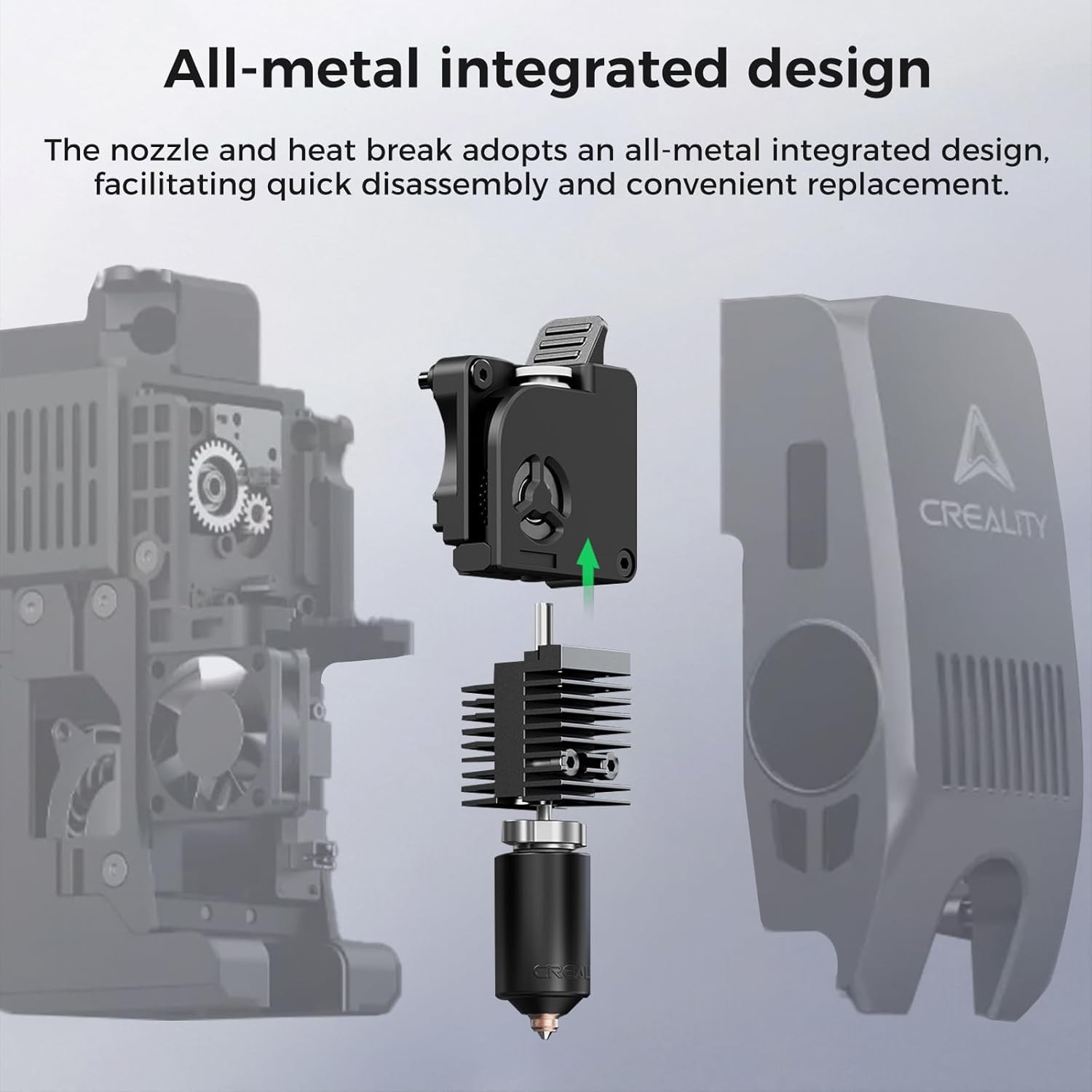 Creality K2 Ceramic Heating Block Hotend Upgrade Kit Quick Swap Official
