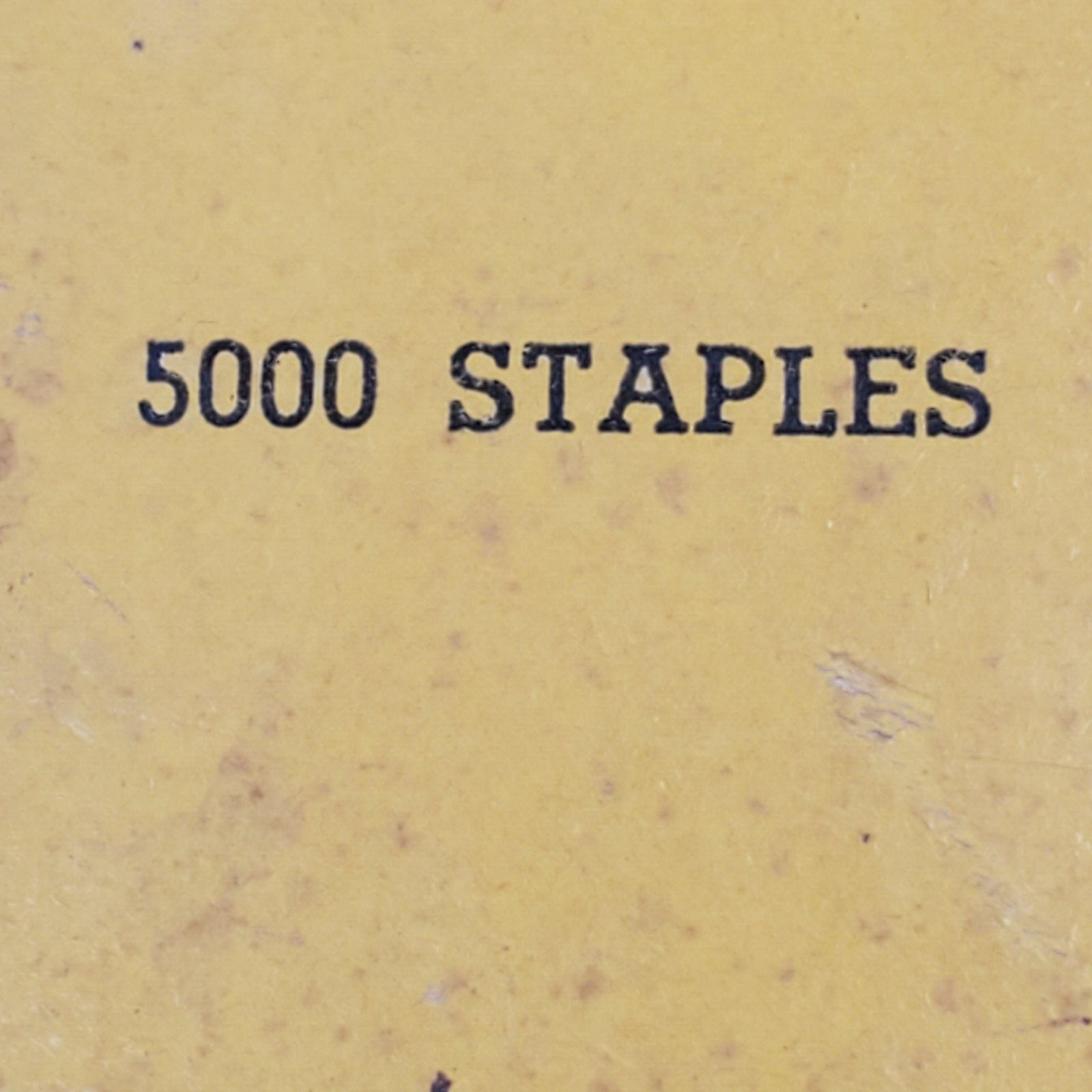 Vintage Rare KIDCO Staple Company Staples WO50 1/2 D - Box of 5000
