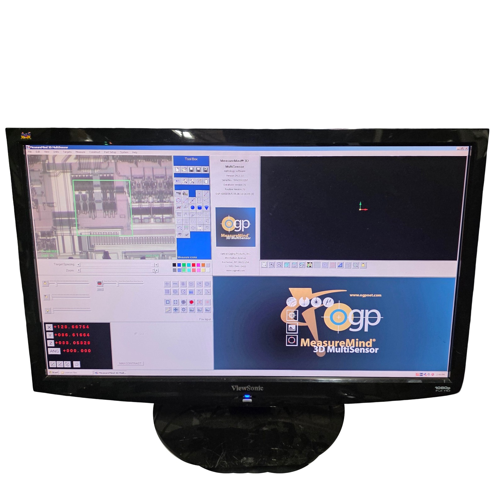 OGP Smartscope Flash 200 Benchtop Multisensor Measurement System, 115/230VAC
