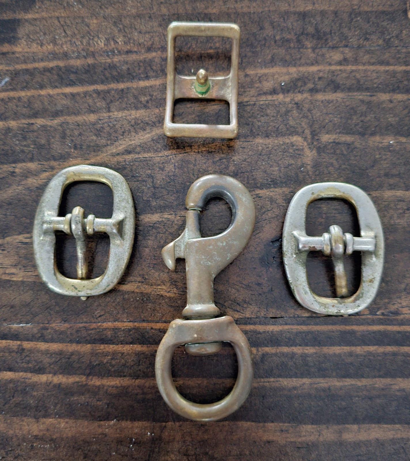 Vintage Snap And Buckle Set