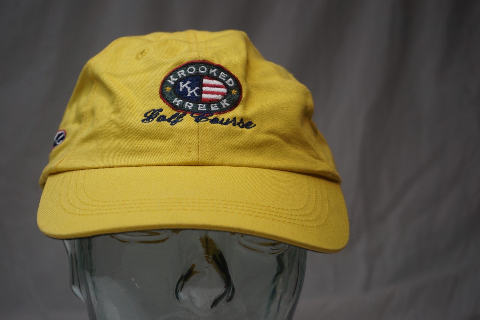 Krooked Kreek Golf Course hat cap strapback clasp embroidered