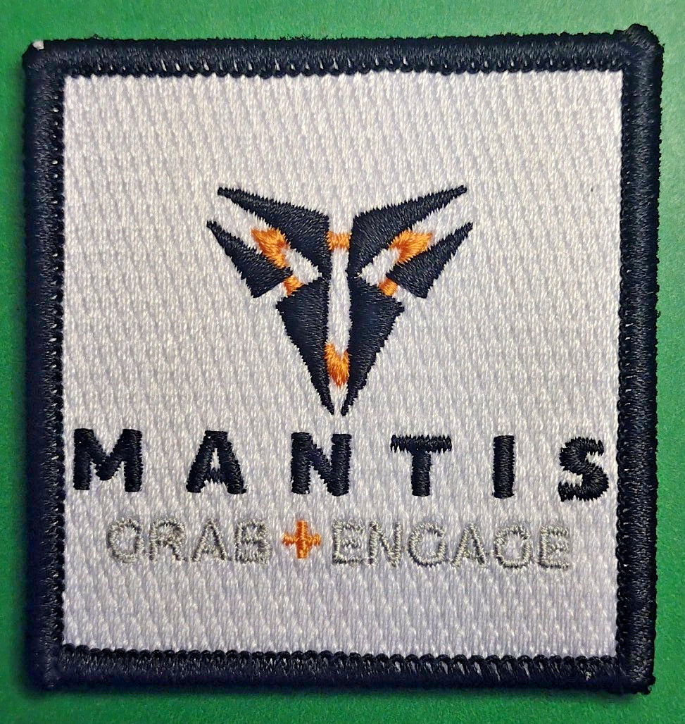 MANTIS GRAB+ENGAGE Tactical Patch SHOT-SHOW 2025 fabric H&L NIP