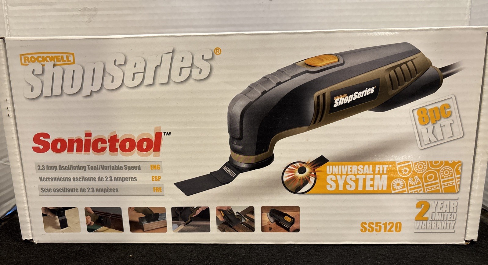 Rockwell Oscillating Angle 3.2  ShopSeries 120 V 2.3 Amp SS5120 NEW IN BOX