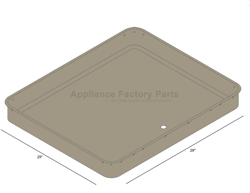 Champion 322904-203 BOTTOM W/PUMP MOUNT & CORNER POST FOR: W