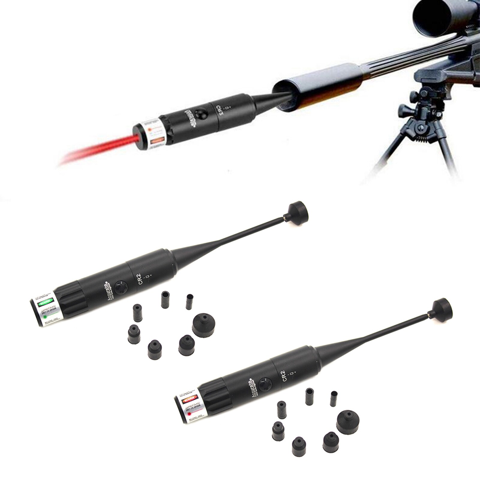 .177 to .50 Caliber precision Laser Calibrator laser zero locator target setter