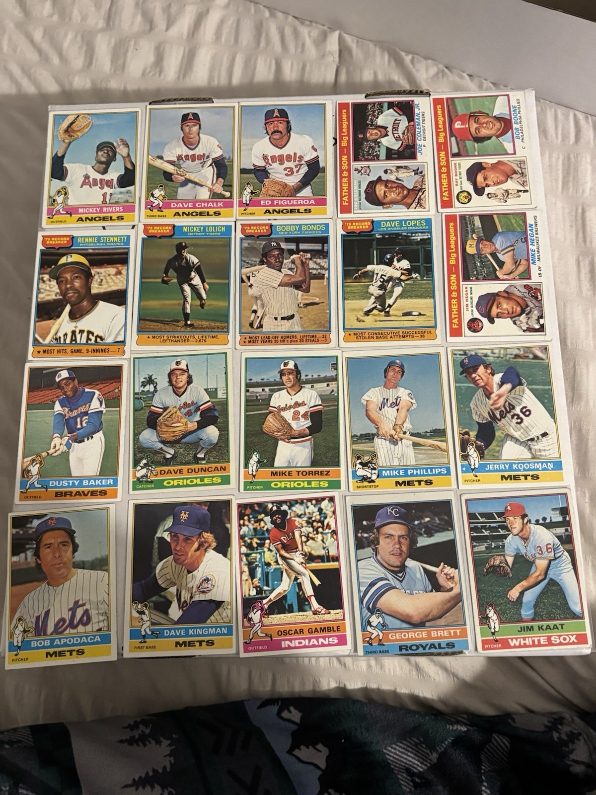 1976 Topps Baseball U-Pick #1-175 VGEX+ Free shipping on 3+ items!