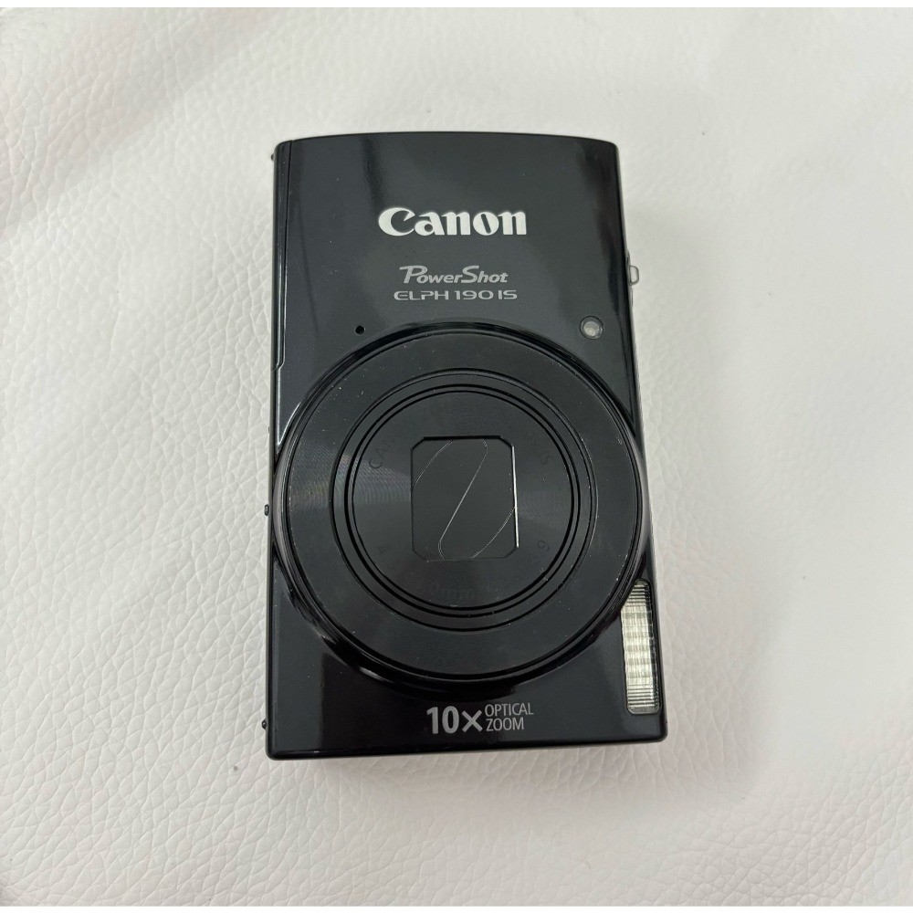 Canon PowerShot ELPH 190 IS/ IXUS 180/ IXY 190 Digital Camera 20MP Black Wi-Fi