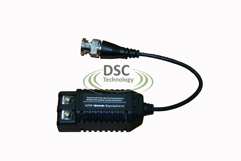 Video Surveillance Twisted Pair Ground Loop Isolator