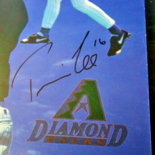 TRAVIS LEE SIGNED HD MAVERICKS PROGRAM MINOR LEAGUE BASEBALL AZ DIAMONDBACKS RAR