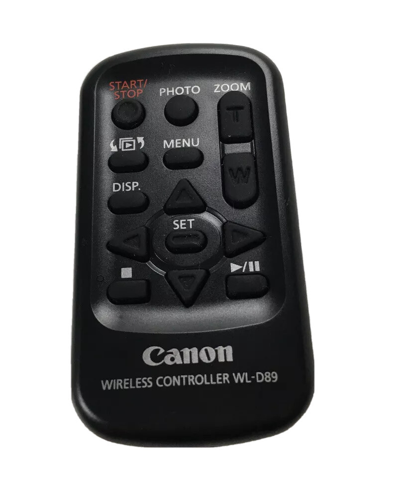 Canon XA10, XA20, XA25, XA30, XA35  Remote Control Wireless Genuine Canon