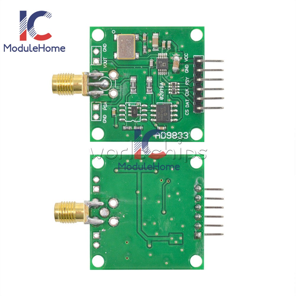 DDS AD9833 Signal Generator Module Square/Triangle/Sine Wave 0-12.5MHz