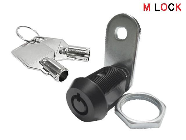 LOF OF 50 7/8" Tubular Cam Lock *BLACK* 1 key pull CABINET MAI LBOX 2400BM-BLACK