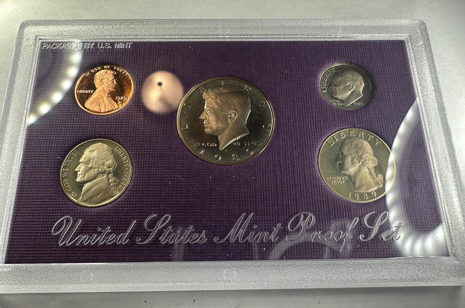 1989 US Mint Proof Set in Original Packaging w/COA. Beautiful Set!!