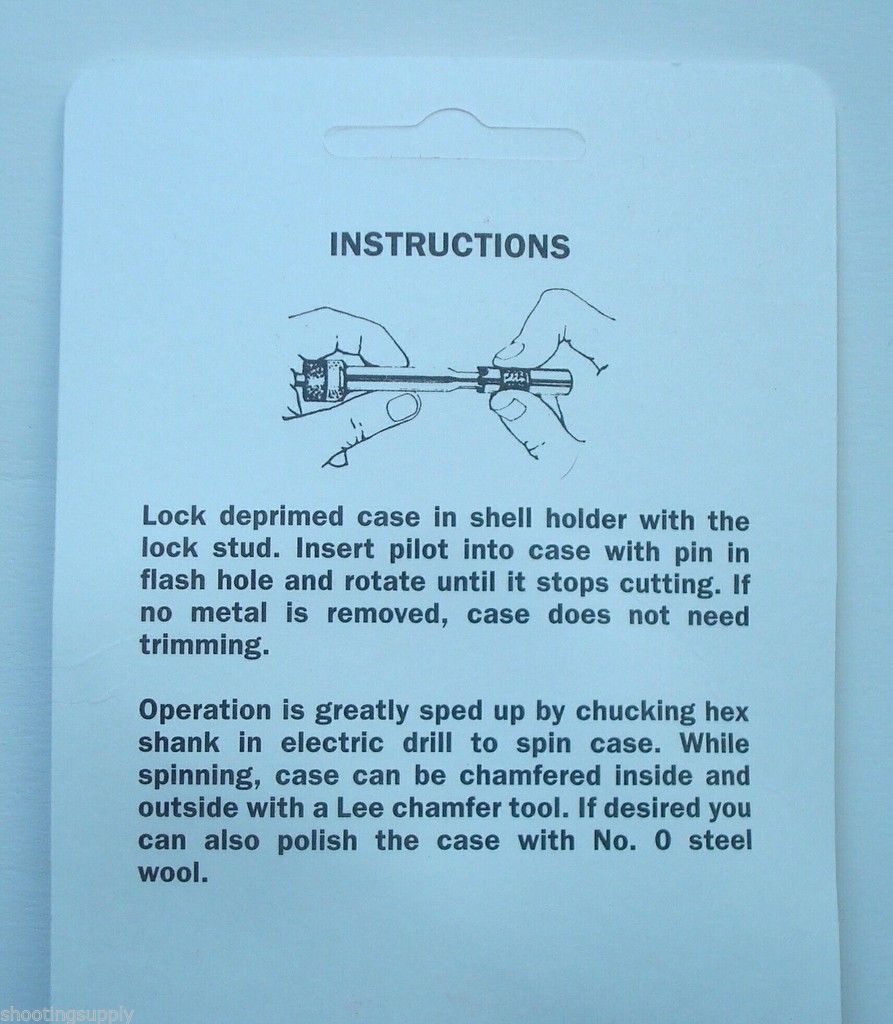 Lee 90123 Case Length Gauge & Shell Holder 257 Roberts #90123