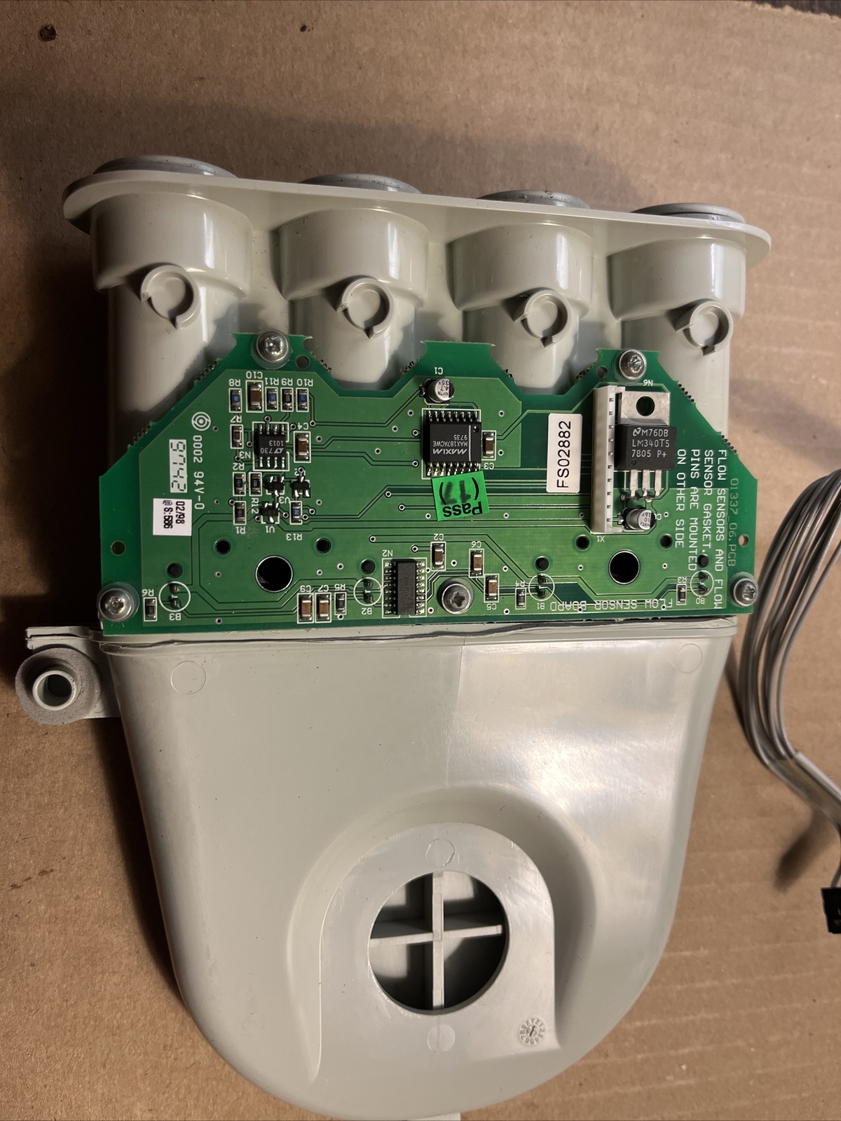 VESDA VLP-400 LASERPLUS SMOKE DETECTOR FLOW SENSOR BOARD FS02882 01337_06