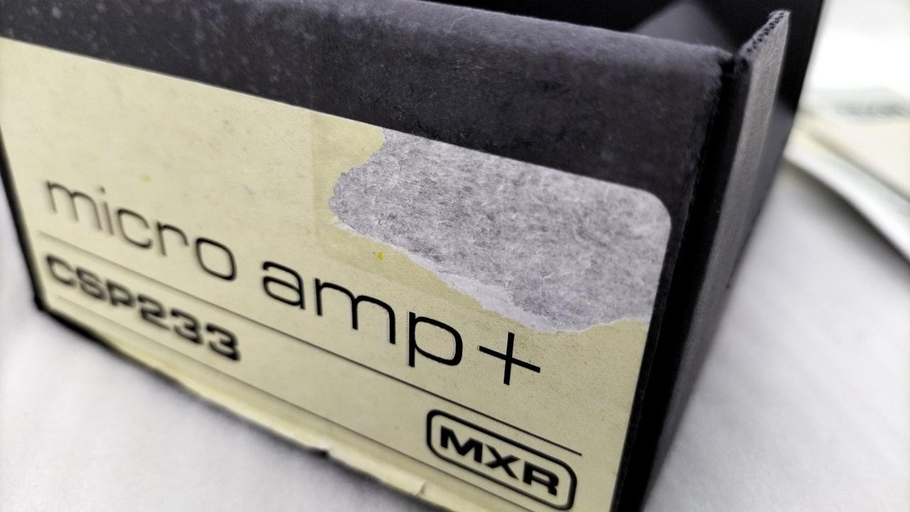 MXR MICRO AMP+ CSP233 EFFECTOR 46688