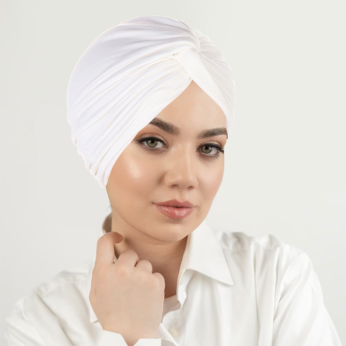 Women Muslim Head Wrap Cover Hijab Turban Chemo Cancer Hat Headwear Beanies Cap