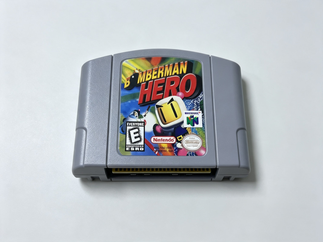 Bomberman Hero Game Cartridge For N64 Console US Version