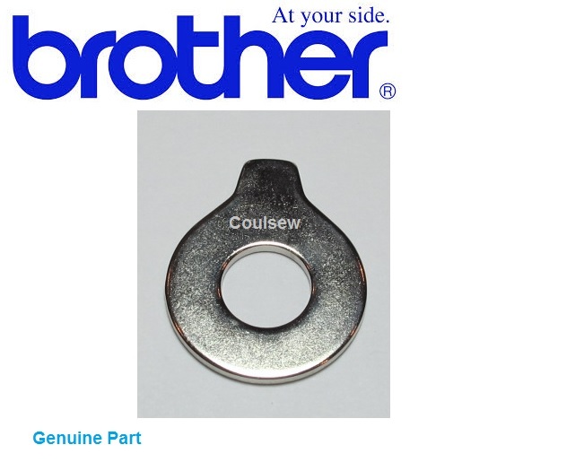 GENUINE BROTHER SEWING MACHINE NEEDLE PLATE SCREWDRIVER Thick Flat Round Plate