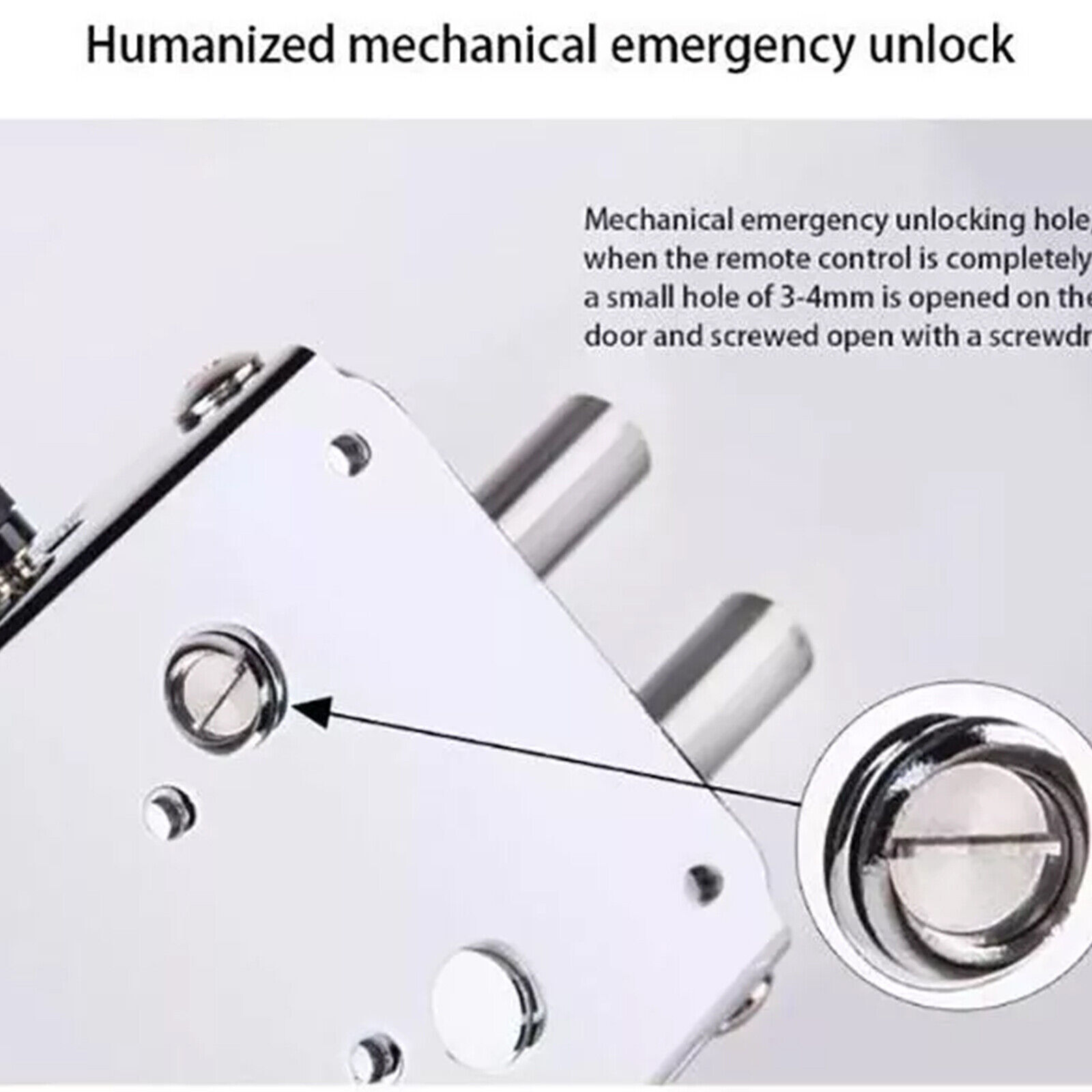 Bluetooth Remote Wireless Smart Door Lock Control Hidden Keyless Door Lock