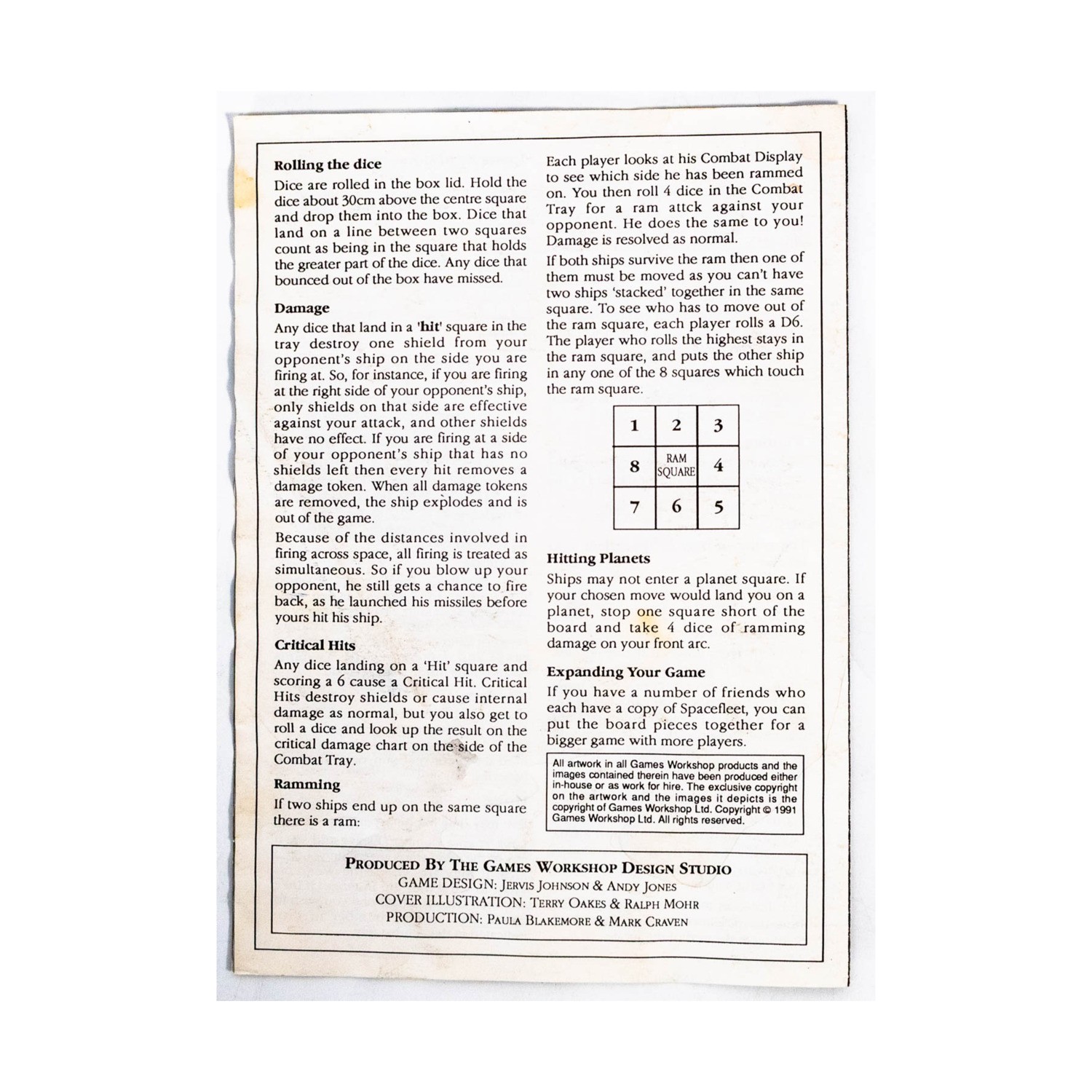 GW Space Fleet Space Fleet - Rules Only! VG
