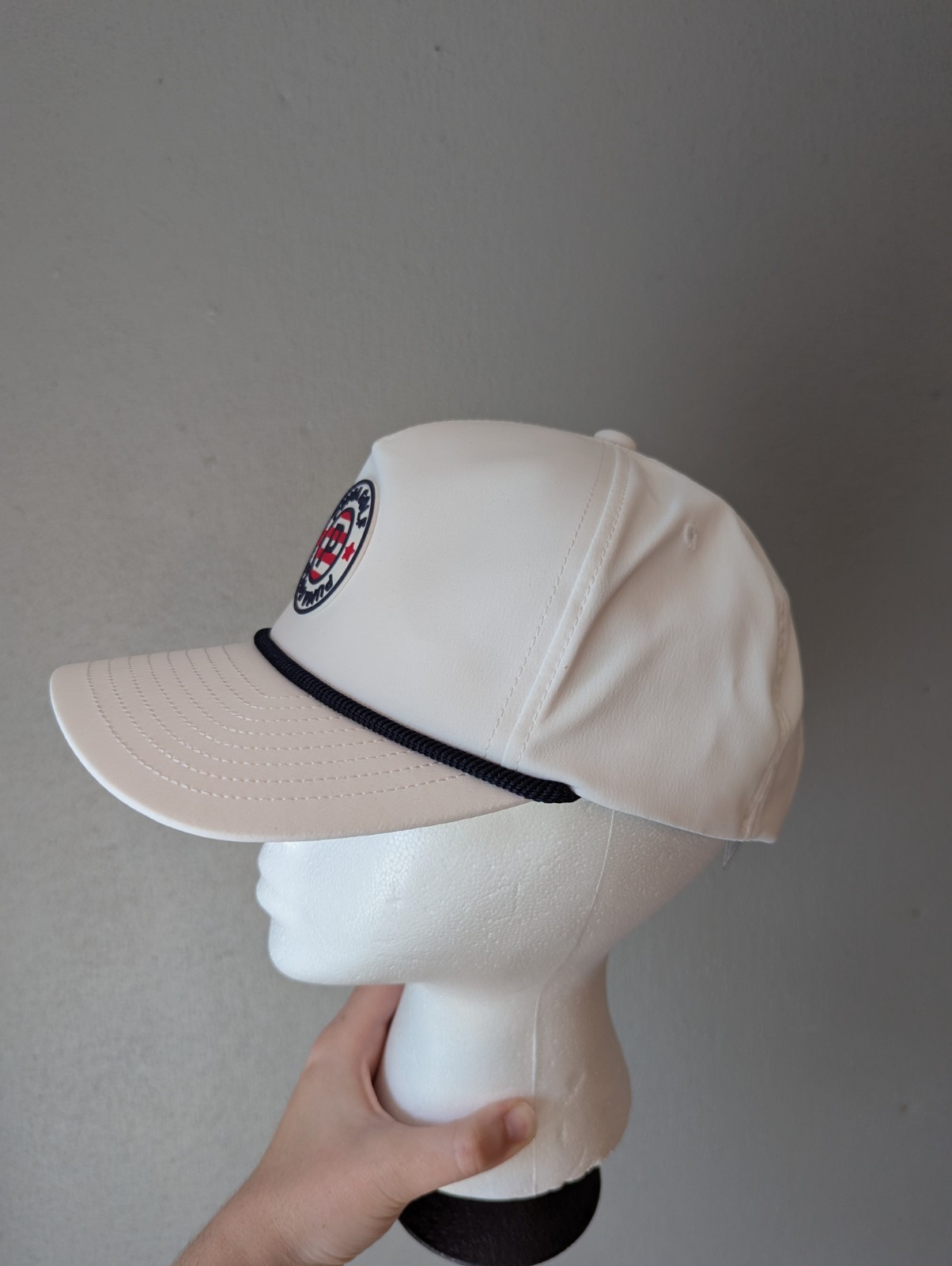 Puma Pars Stripes Rope Tech White Glow Headwear Men Fits All