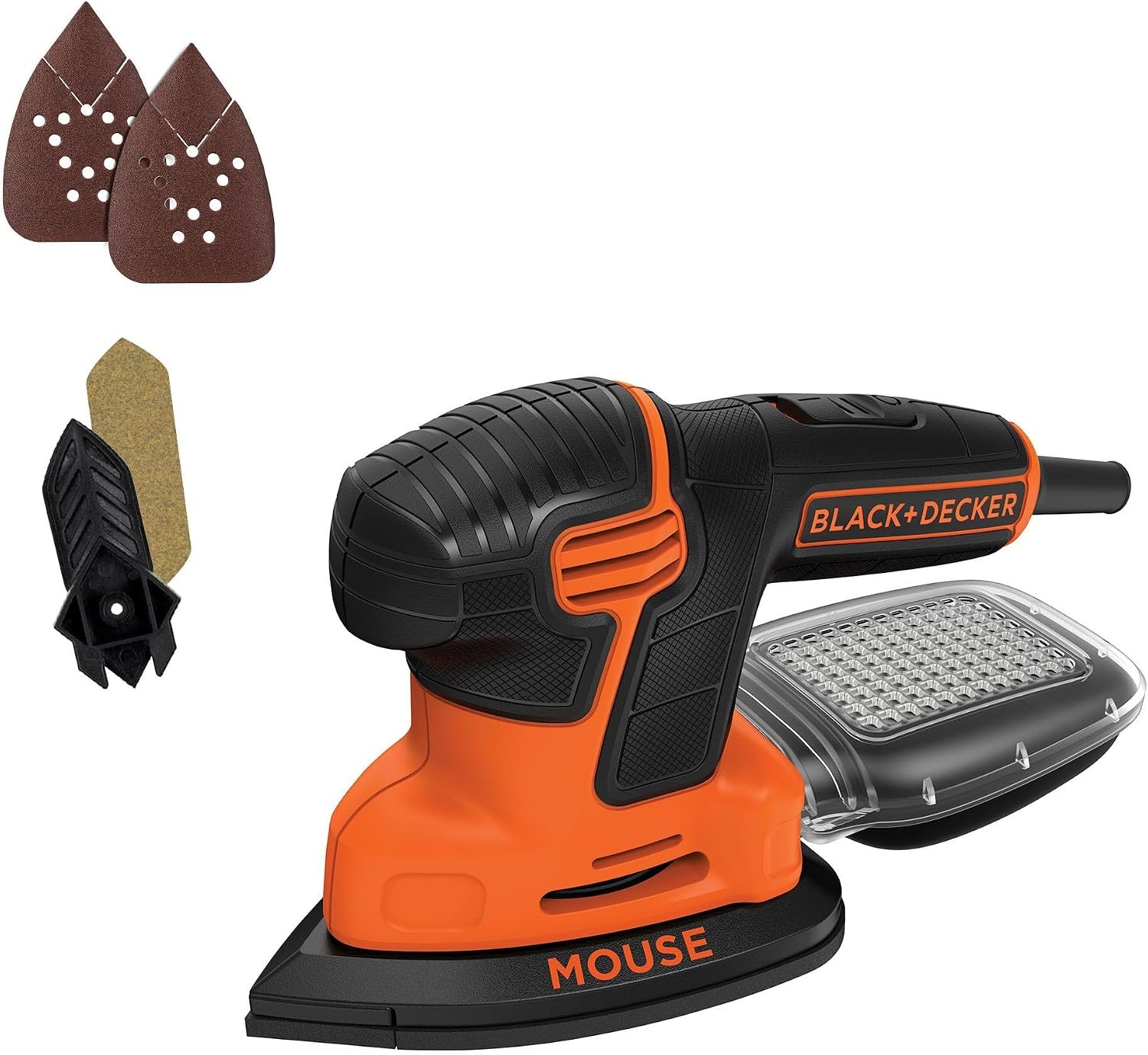 Detail Sander, 1.2 Amp, 16,000 OPM, Compact Design, 3-Position Grip