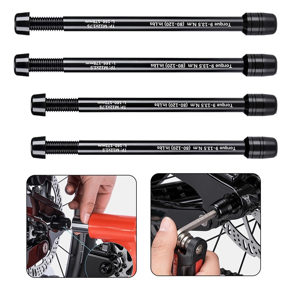 Bike Trainer Thru Axle/Skewer 12x142-148mm P1.5/P1.75 /Bicycle Indoor Sports