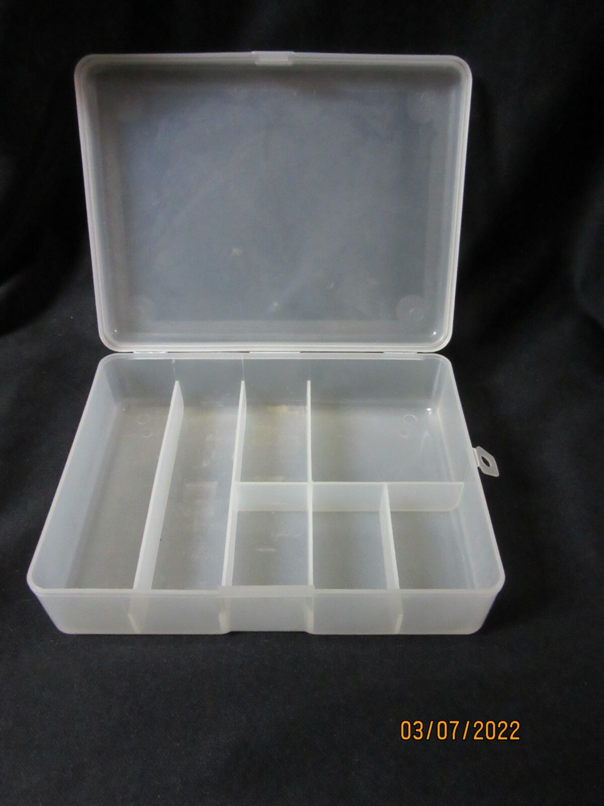 10 Compartment 2 Layer Semi-Opaque Plastic Storage Box Craft Organizer 10-CPSB