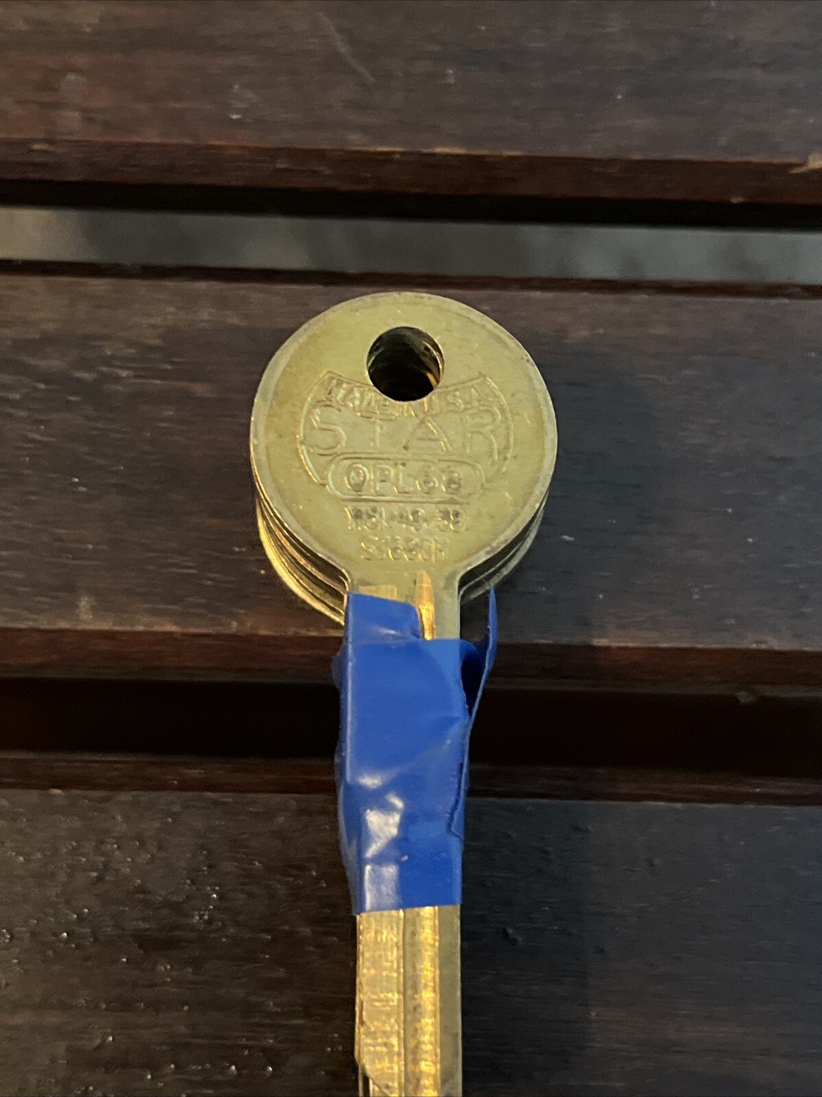 Star OPL68  BRASS  Key Blanks   Set of 9 Locksmith                         [k]